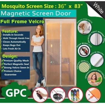 Queen Rose Magnetic Screen Door