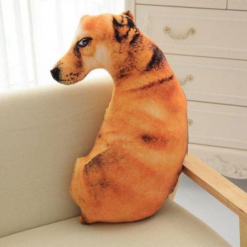 Oreiller peluche animé « Chien Mignon »