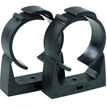 Alphacool AGB Universal Halterung Clip-On 50mm Schwarz 2 Stück