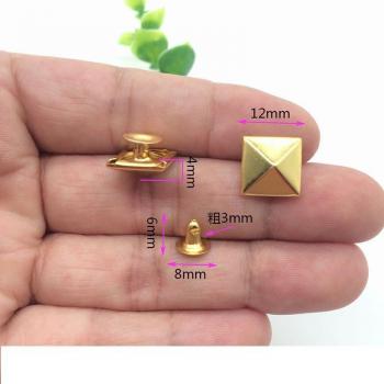 CuirClouté – Kit Base Carrée 12 mm