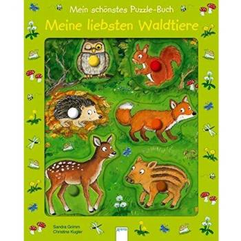 Sandra Grimm Mein Schönstes Puzzle-Buch. Meine Liebsten Waldtiere