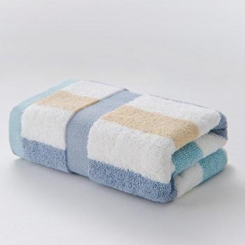 40x80cm Striped Quick-Drying Face Towel