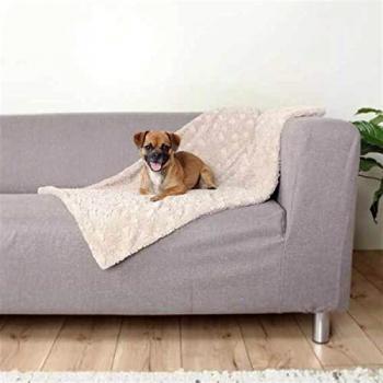 Beige Trixie Allergen‑Safe Dog Blanket