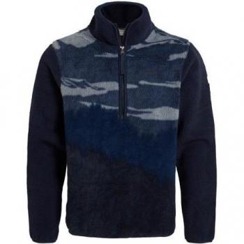 Men's Laurel Green Hathers Fleece Top
