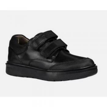 Baskets Geox Boys Riddock Touch en cuir véritable