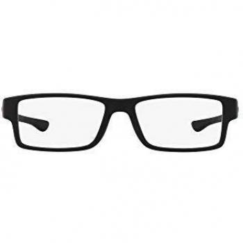 Oakley Kind-OY8006 Airdrop XS Asiatischer Fit Brillengestell – Satin Schwarz Demo Lens, 52 mm