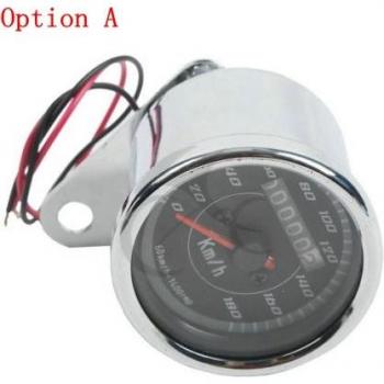 Universal Motorcycle LED Odometer and Tachometer