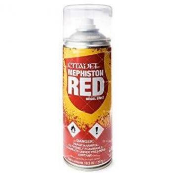 Spray Primer Citadel Mephiston Rot (400ml)