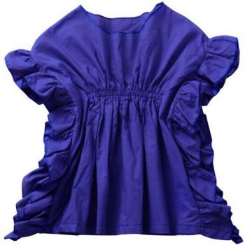 Robe légère à volants pour enfants