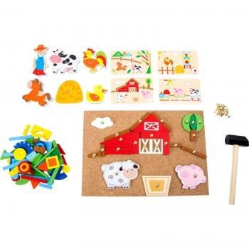 Small foot® Holzhammer-Spiel Bauernhof