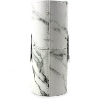 PU Marbling Makeup Brush Case