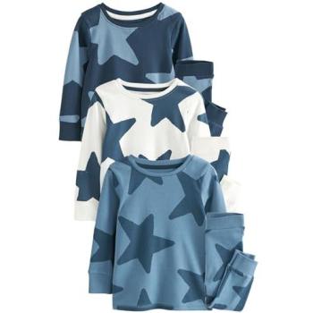 Next Blau/Navy Schlafanzug‑Set für Jungs (9 Monate–10 Jahre)