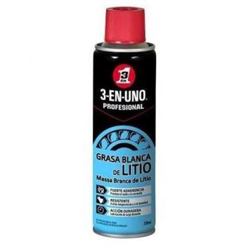 Grasa blanca de litio 3-EN-UNO spray 250ml