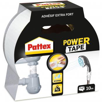 Power Tape Ultra Puissant, Adhésif Super Fort, Bande Blanche, Longueur 10 Mètres
