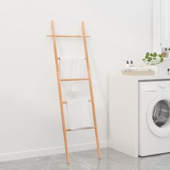 Échelle à serviettes en bois massif 170 cm