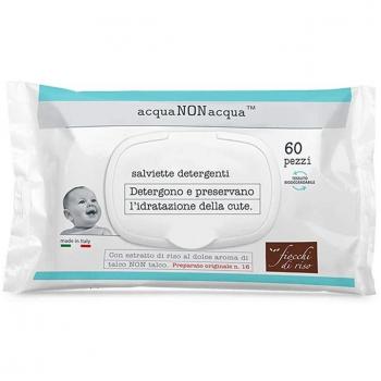 Salviette detergenti acqua non acqua 60pz