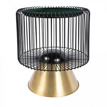 Table Basse Design Epe Vert Marbre 51x51