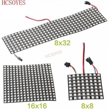 Individually Addressable WS2812B LED Pixel Panel (8x8/16x16/32x8)