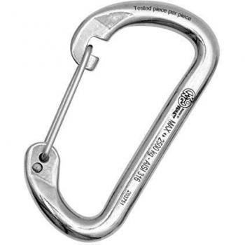 Mousqueton D-SHAPE Acier KN25
