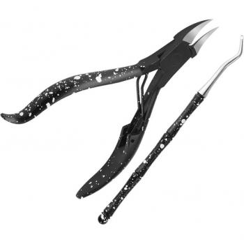Zehennagel Eingewachsener Nagel Kunst Schwarz Häutchen Cutter Maniküre Schere Zange Pediküre Haut Entferner SF47