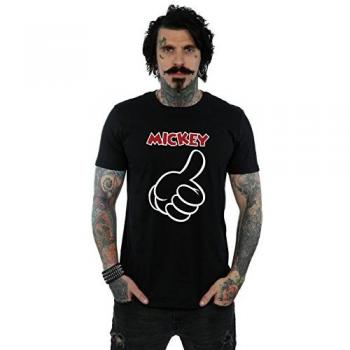 Black Mickey Thumbs Up Graphic Shirt