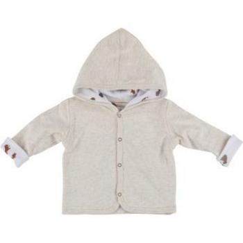 Dimo Tex Babyjacke Kapuze Holztraum