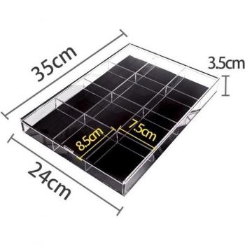 Caja de cuentas sueltas acrílica