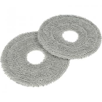 Vhbw 2x Chiffons Microfibre pour Aspirateur Robot Xiaomi X10+