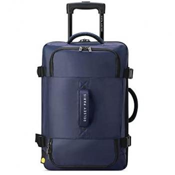 Delsey Raspail 36 L Traveler’s Roll‑Along – Ocean Blue