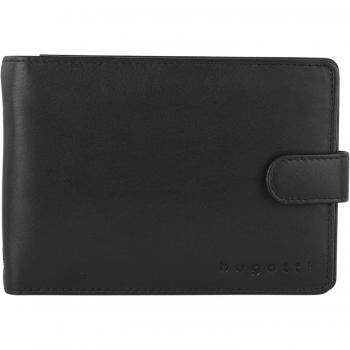 Portefeuille homme Bugatti Primo RFID en cuir noir