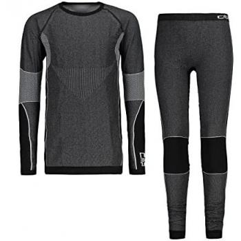 Ropa Infantil CMP Conjunto Seamless Negro 6-8