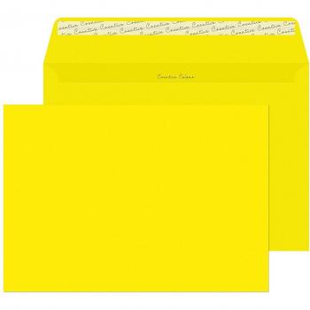 C5 WALLET P/S ENV 120GSM YELLOW P250