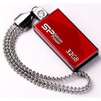 Silicon Power Touch 810 32 GB USB‑Speicherstick Rot – 2,0 Gb/s