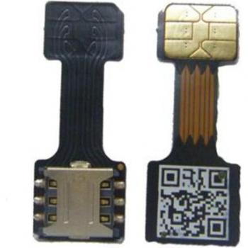 Module double nano SIM noir – convertisseur mémoire pour XIAOMI REDMI Note 3/4/3S