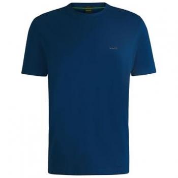 T‑shirt Boss 50506373 bleu marine pour homme, coupe décontractée, manches courtes
