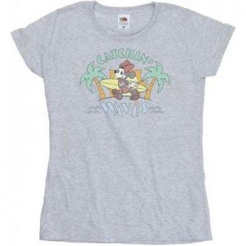 Minnie Mouse Catchin' Waves Tee for Women