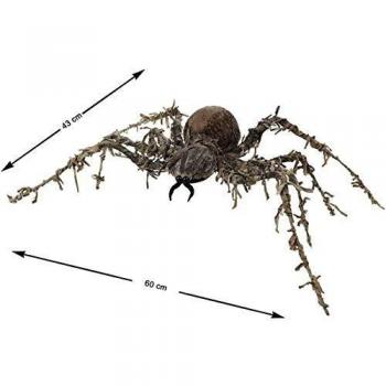 Spindel Deko Halloween Brun 60 x 43 cm