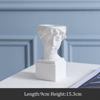 Estatua de Resina de David con Jarrón para Decoración