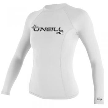 O'Neill Damen Langarmshirt Basic Skins Blanc L
