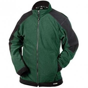 Veste d'hiver en polaire Kazan PES16 vert et noir pour hommes Talle M