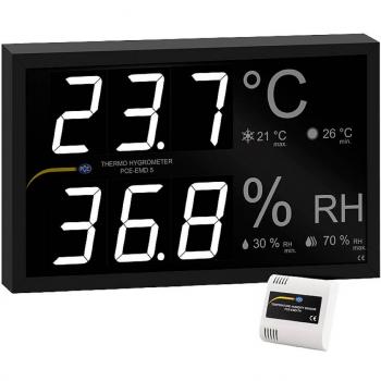 PCE Instruments PCE-EMD 5 Strumento di misura integrato temperatura e umidità
