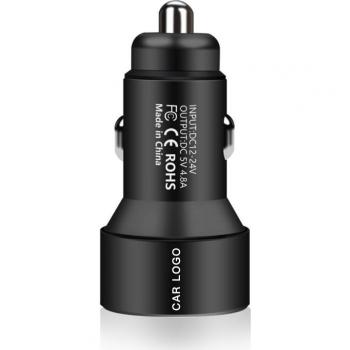 4.8A Fast Charging USB Car Charger for iPhone and Smart Fortwo