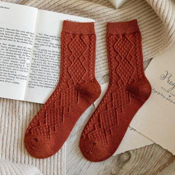 Harajuku Vintage Long Cashmere Wool Socks