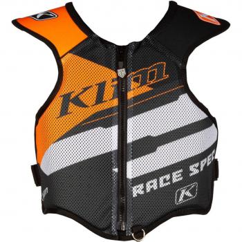 Gilet Klim Tek Race Spec pour motoneige Noir Orange