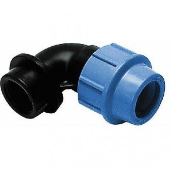Gomito a 90° con derivazione femmina 16x1/2 pollici Unidelta
