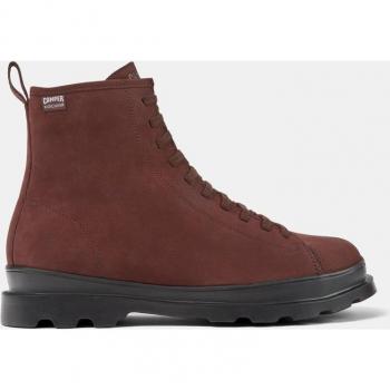 Camper Men's Brutus K300485 Ankle Boot, Burgundy, 8 UK