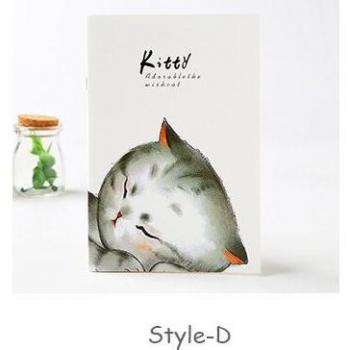 Bunte Katzen Notizen