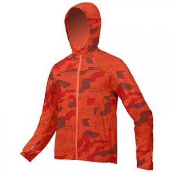 Endura Hummvee Waterproof Shell Jacket Grey Camo XXXL Male