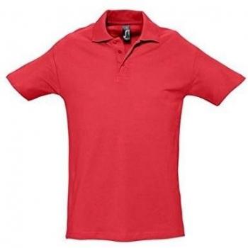 Manga Corta Sol's Polo Rojo