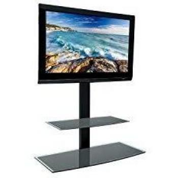 Soporte de pie para Pantalla Plana Eurex Studio Fijo Negro